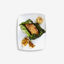 Bourbon-Glazed Salmon